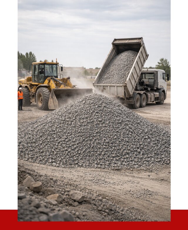 Купить щебень с доставкой в Сочи от 2584 руб. | ПРОНЕРУДСчи