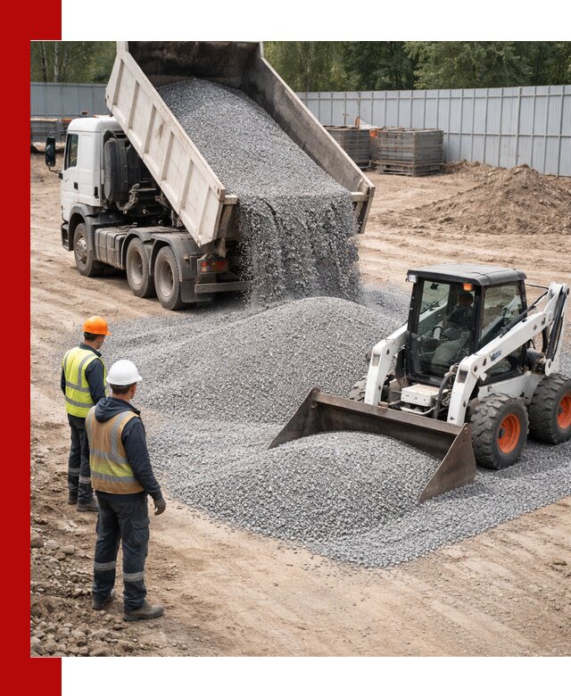 Доставка и продажа гранитного щебня фракции 0-5 в Сочи