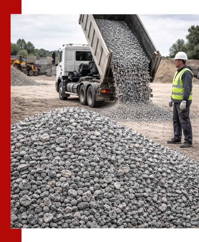 Доставка и продажа гранитного щебня фракции 5-20 в Сочи