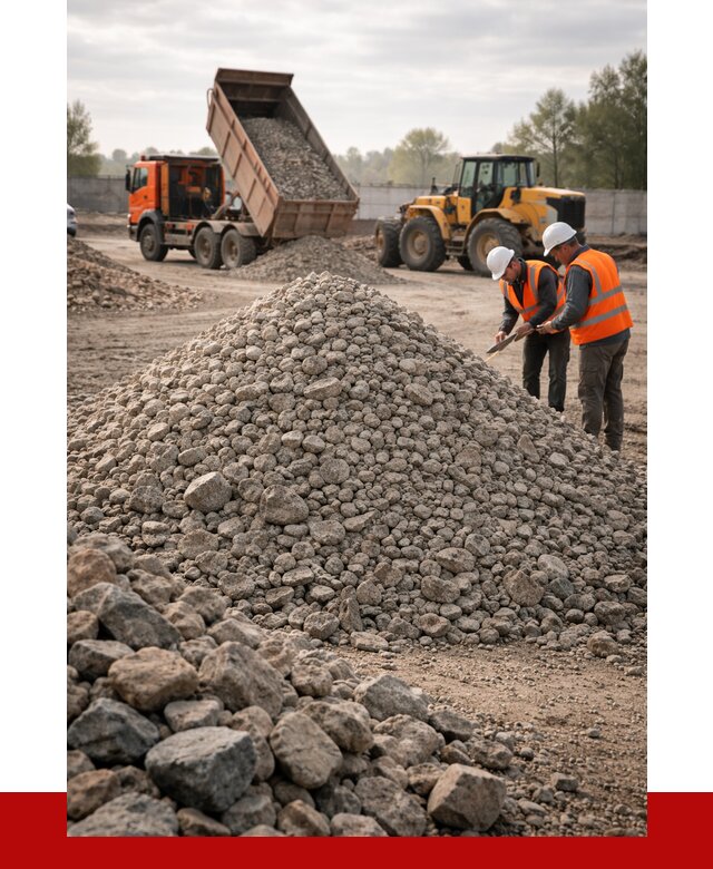 Гранитный щебень фракция 40-70 в Сочи от 2584 руб ПРОНЕРУДСчи