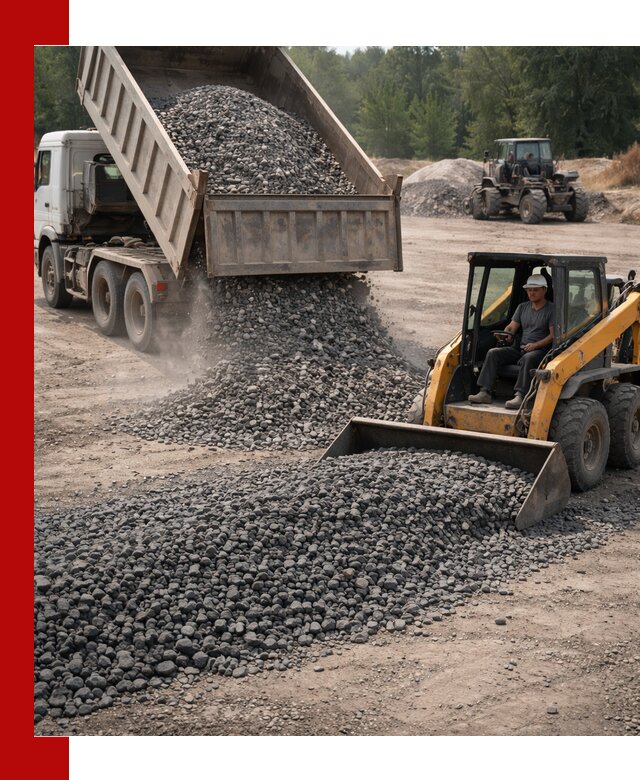 Гранитный щебень фракция 40-70 с доставкой в Сочи