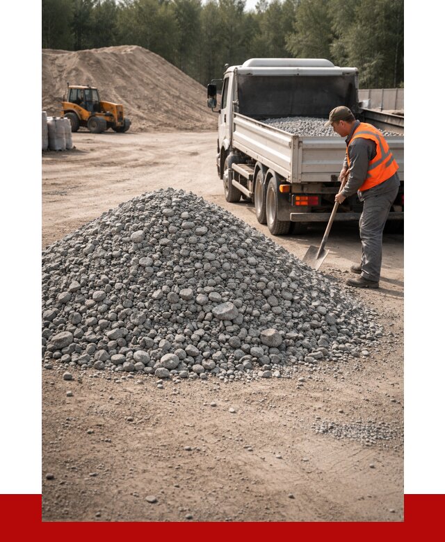 Гравийный щебень фракция 5-10 в Сочи от 2274 р. | ПРОНЕРУДСчи