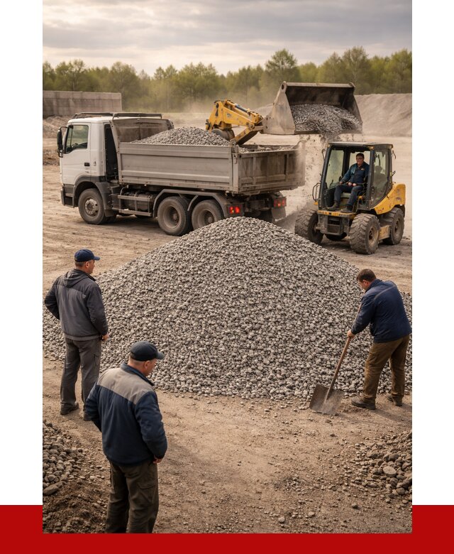 Гравийный щебень фракция 5-20 в Сочи от 2481 р. ПРОНЕРУДСчи