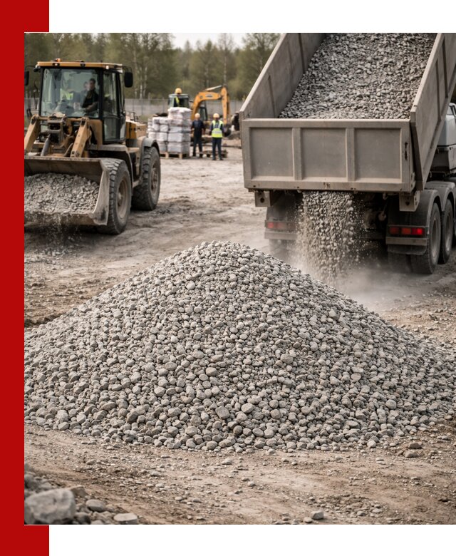 Вторичный щебень фракции 5-20 в Сочи — доставка и продажа крупнотоннажно