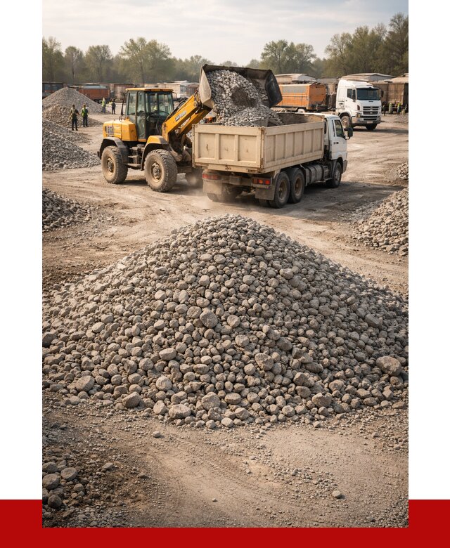 Вторичный щебень фракция 40-70 в Сочи от 1798 р, ПРОНЕРУДСчи