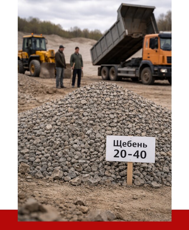 Бетонный щебень фракция 20-40 в Сочи от 2532 р. | ПРОНЕРУДСчи