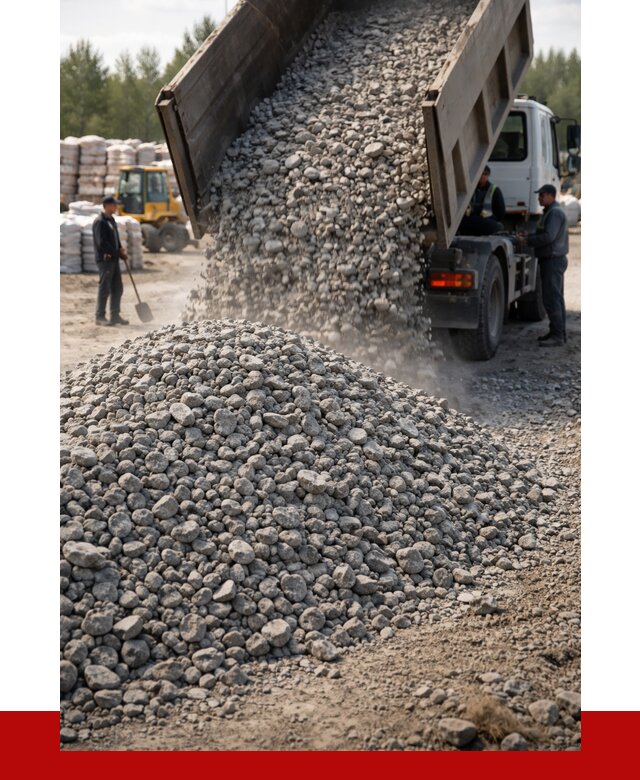 Бетонный щебень фракция 40-70 в Сочи от 1860 р. ПРОНЕРУДСчи