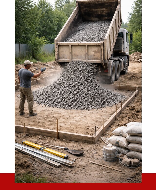 Купить щебень для фундамента в Сочи от 4651 р. | ПРОНЕРУДСчи