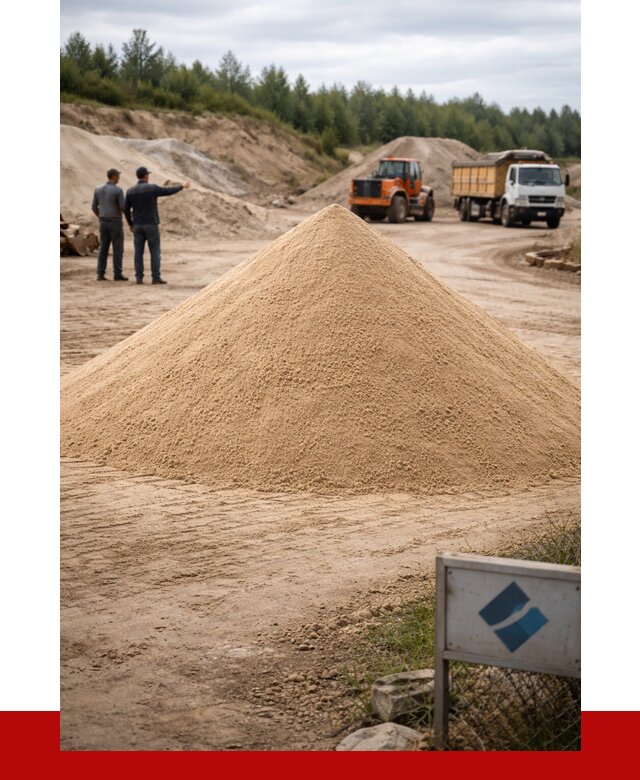 Карьерный песок навалом в Сочи от 1860 р. | ПРОНЕРУДСчи