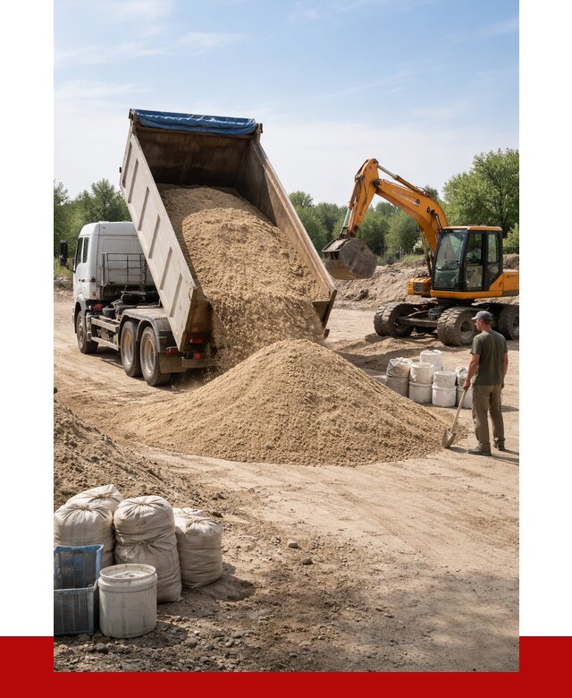 Купить речной песок в Сочи от 1240 р. за куб | ПРОНЕРУДСчи