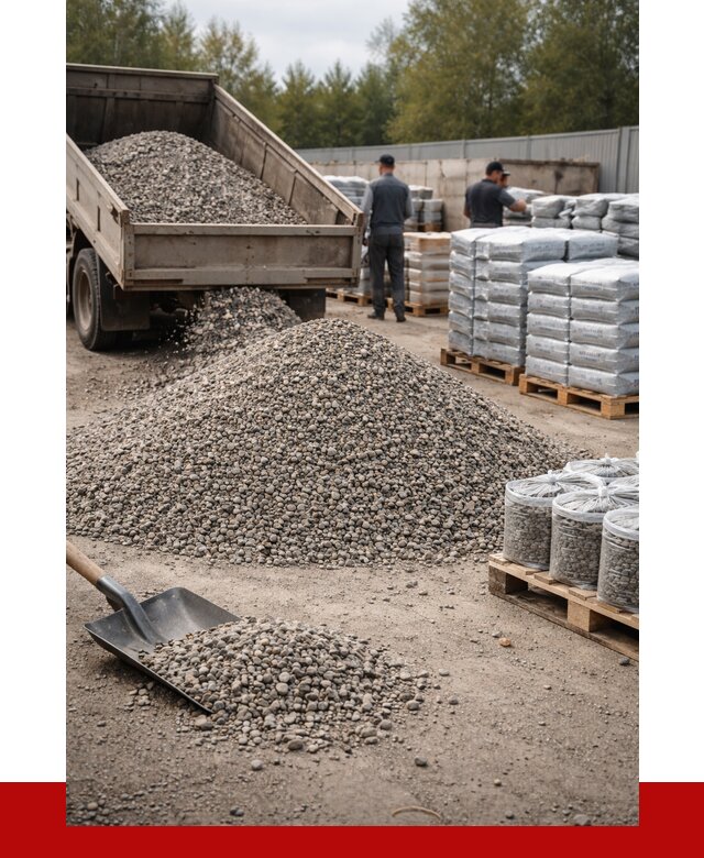Гравий фракция 5-20 в Сочи купить от 2377 р. ПРОНЕРУДСчи