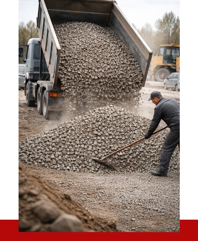 Гравий фракция 20-40 в Сочи от 2584 р. доставка | ПРОНЕРУДСчи