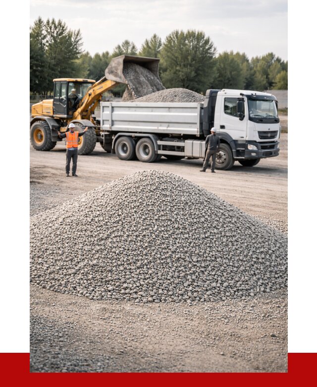 Купить мытый гравий в Сочи от 3618 р, доставка ПРОНЕРУДСчи