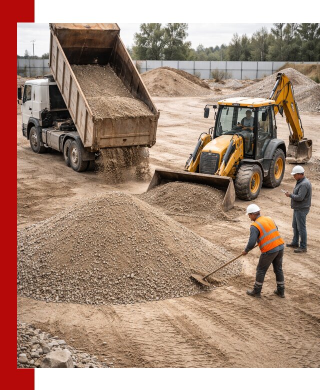 Поставка и доставка ПГС С4 в мешках и самосвалах в Сочи
