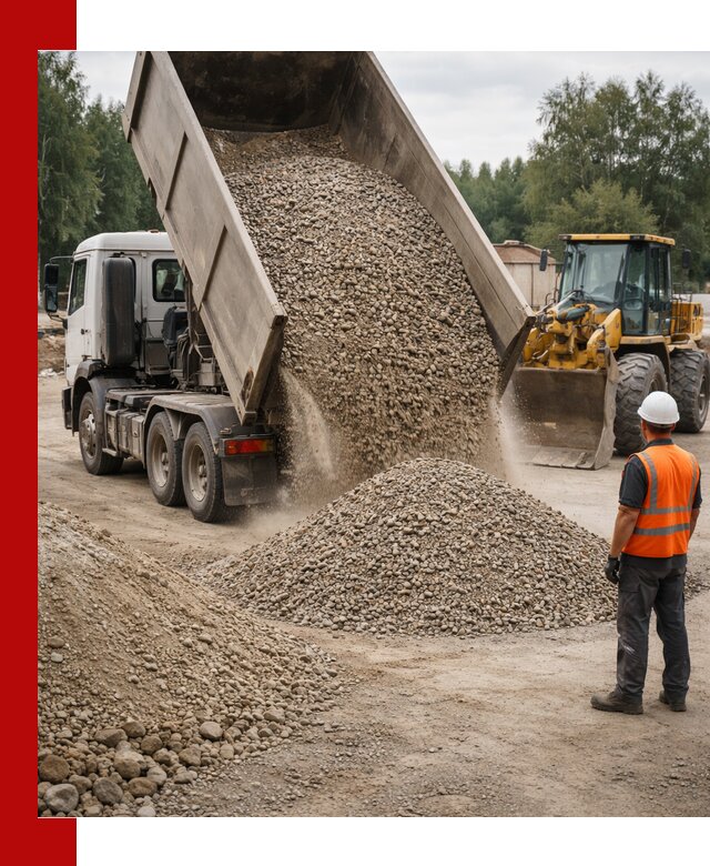 Доставка щпс в Сочи — щебеночно-песчаная смесь под заборы и дорожки