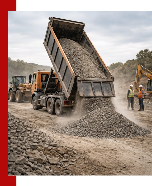 Щебёночно-песчаная смесь ЩПС С1 с доставкой в Сочи