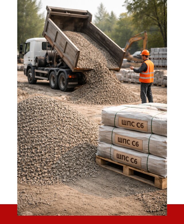 ЩПС С6 в Сочи с доставкой от 2274 р. за куб | ПРОНЕРУДСчи
