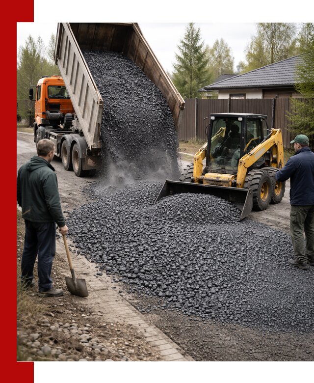 Крошка габбро с доставкой в Сочи для строительных работ