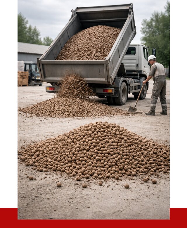 Керамзит с доставкой в Сочи от 4341 р. за м3 | ПРОНЕРУДСчи