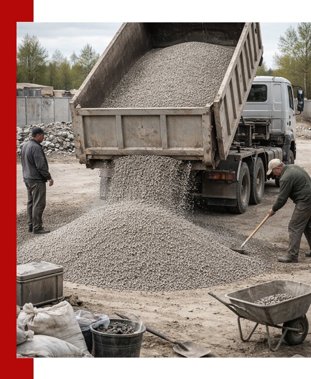 Керамзит фракция 0-5: доставка и продажа в Сочи