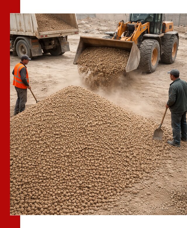 Керамзит фракция 10-20 с доставкой в Сочи