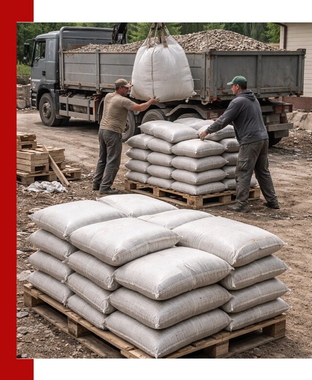 Керамзит в мешках с доставкой в Сочи от компании-поставщика