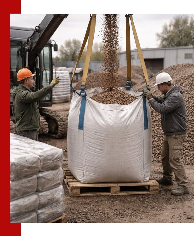 Керамзит в биг-бегах с доставкой в Сочи