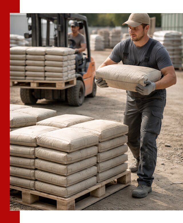 Доставка цемента в мешках оптом и в розницу в Сочи