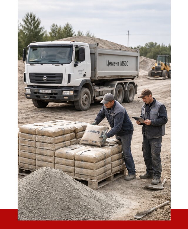 Купить цемент м500 с доставкой в Сочи от 5375 р. | ПРОНЕРУДСчи