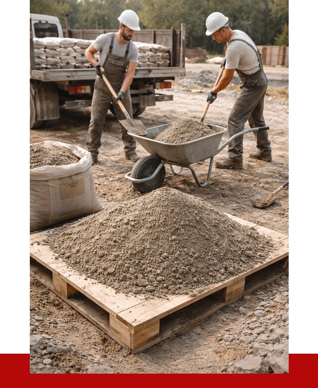 Цементно песчаная смесь М100 в Сочи от 5375 р. за куб | ПРОНЕРУДСчи