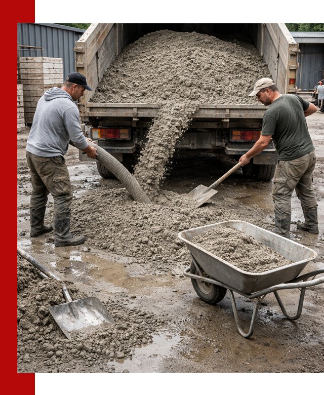 Цементно-песчаная смесь М150 доставка в Сочи