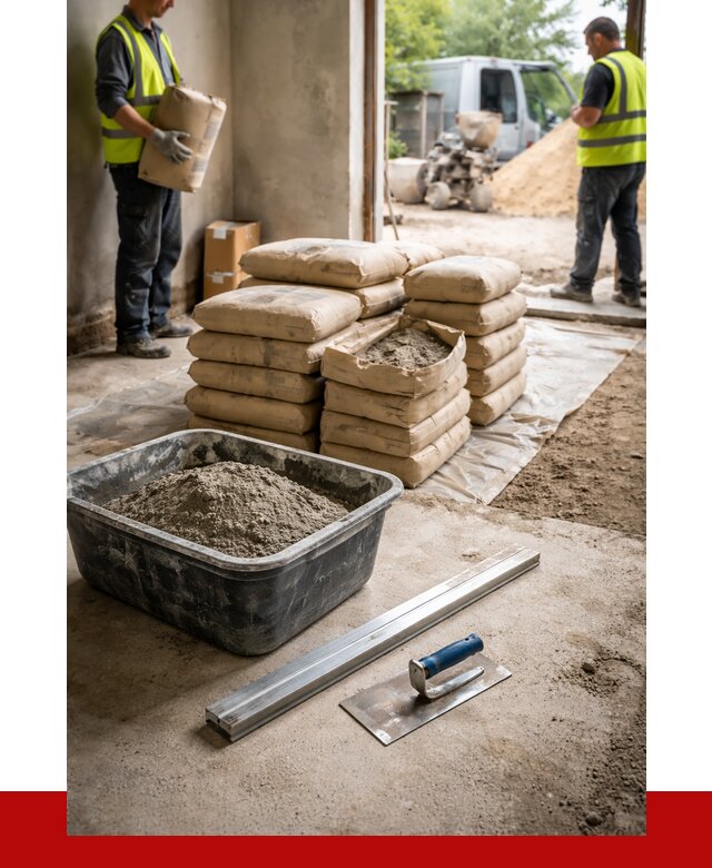 Купить сухую смесь для стяжки в Сочи от 4651 р. | ПРОНЕРУДСчи