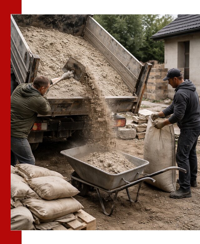 Качественная сухая смесь для кладки с доставкой в Сочи