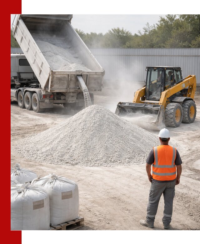 Доставка и продажа известняковой муки в Сочи