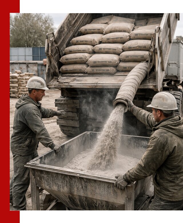 Доставка цемента М400 в Сочи оптом и в розницу