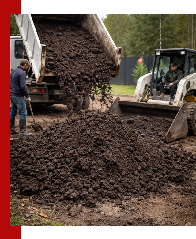 Плодородный грунт с доставкой в Сочи для садов и огородов