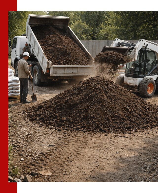 Доставка растительного грунта в Сочи от производителя оптом и в розницу