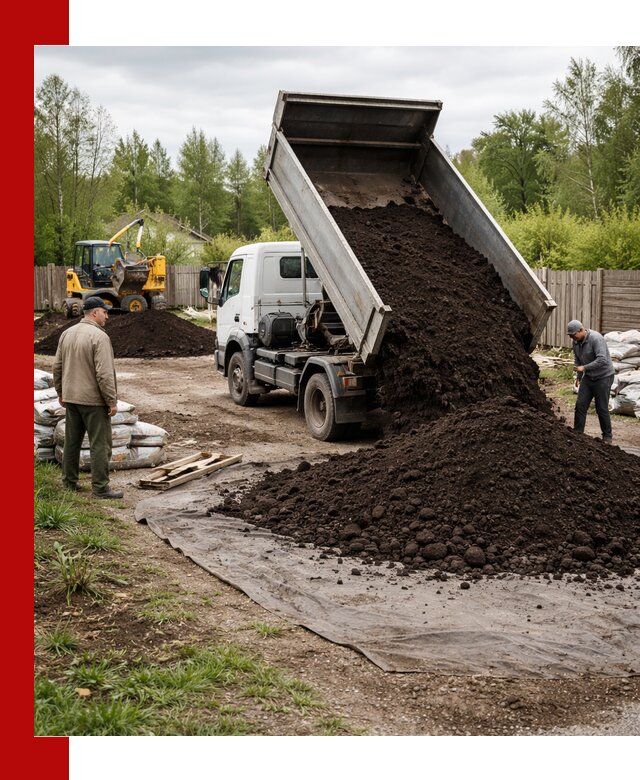 Доставка качественного почвогрунта в Сочи оптом и в розницу