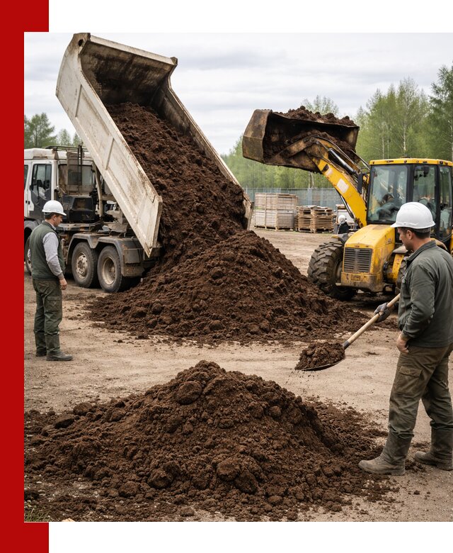 Доставка торфа оптом и в мешках в Сочи