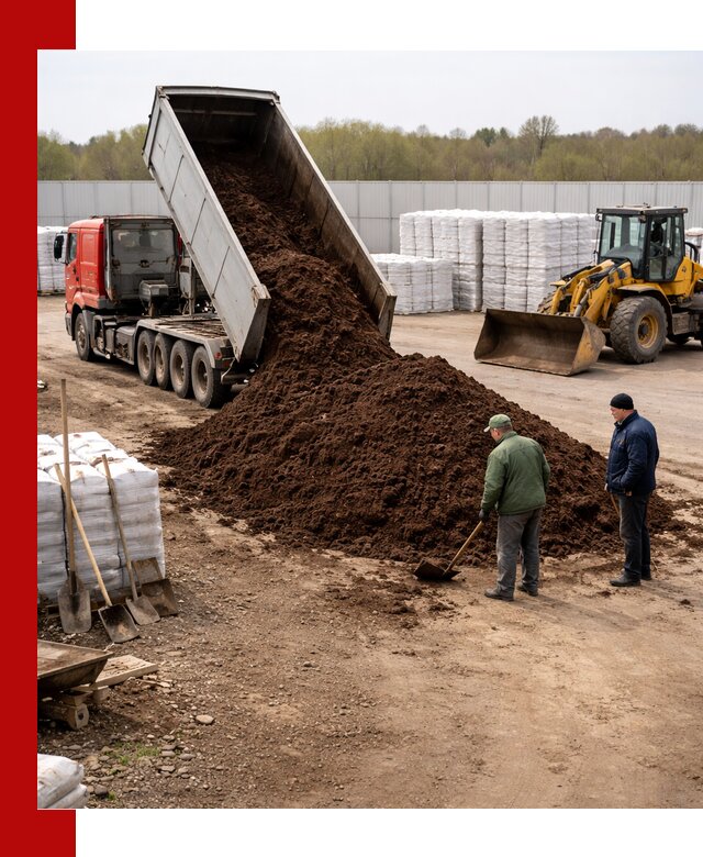 Доставка торфяных смесей оптом и в розницу в Сочи
