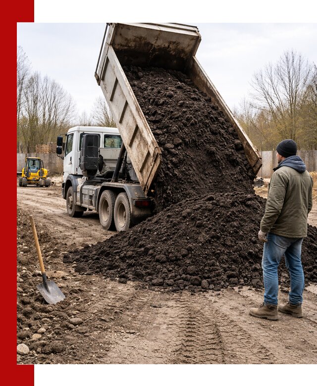 Доставка чернозема навалом в Сочи быстро и выгодно