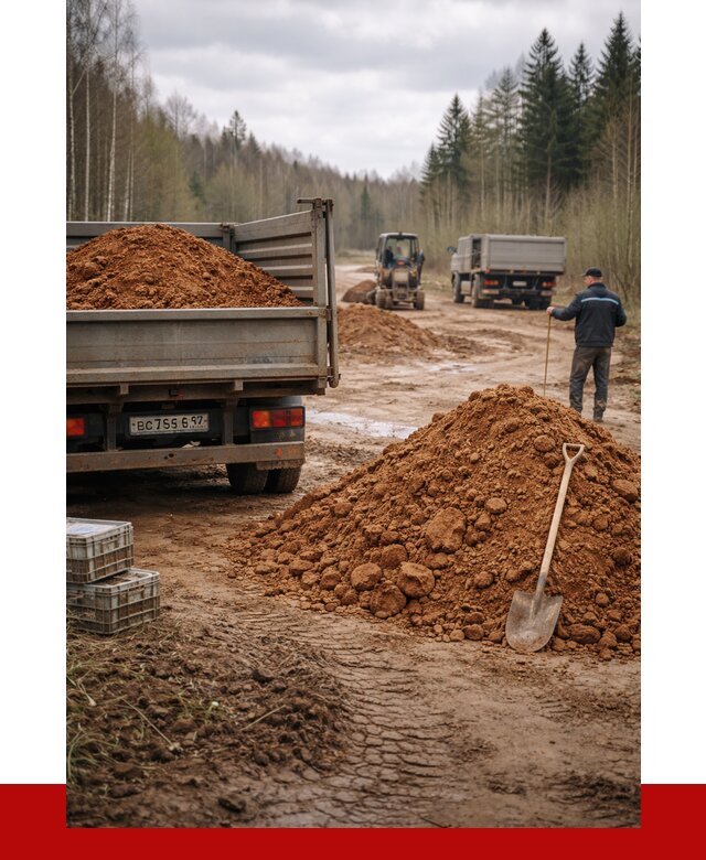 Глина и суглинки в Сочи от 4651 р. за куб | ПРОНЕРУДСчи