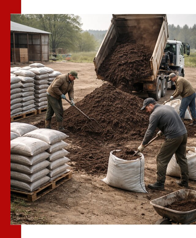Доставка компоста оптом и в розницу в Сочи