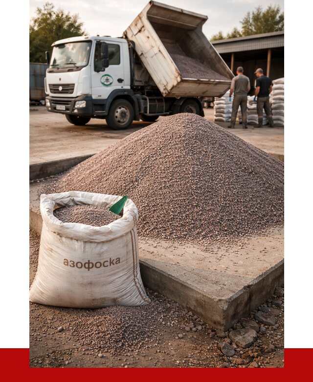 Купить азофоска в Сочи с доставкой от 1240 р. за куб | ПРОНЕРУДСчи