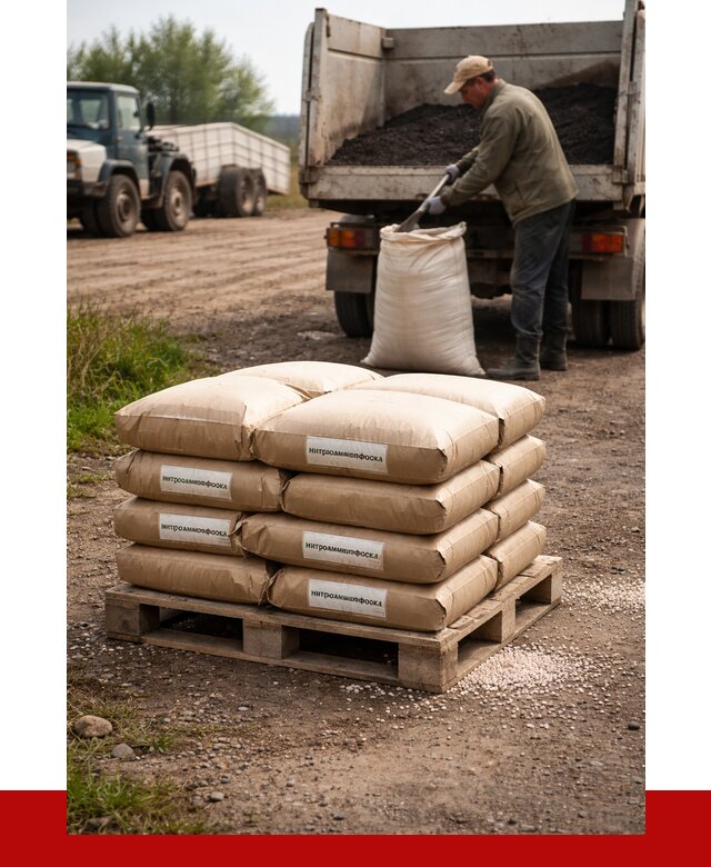 Купить нитроаммофоска в Сочи от 4341 р. за куб | ПРОНЕРУДСчи