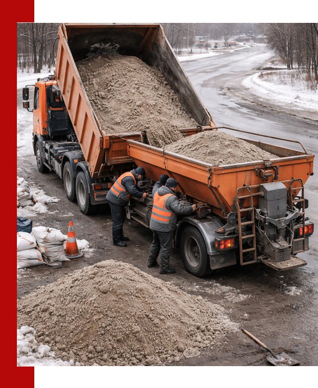 Поставка и вывоз пескосоля в Сочи оптом и в розницу