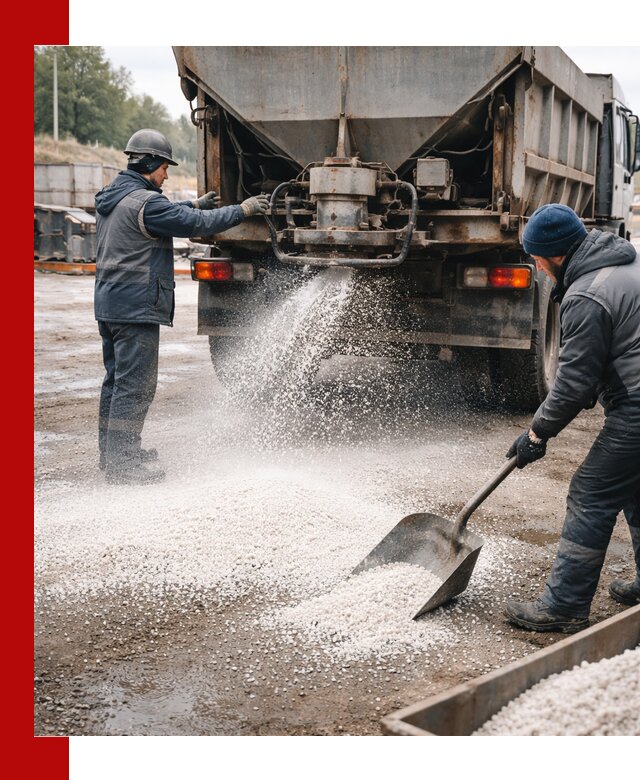 Доставка и продажа хлористого кальция в Сочи