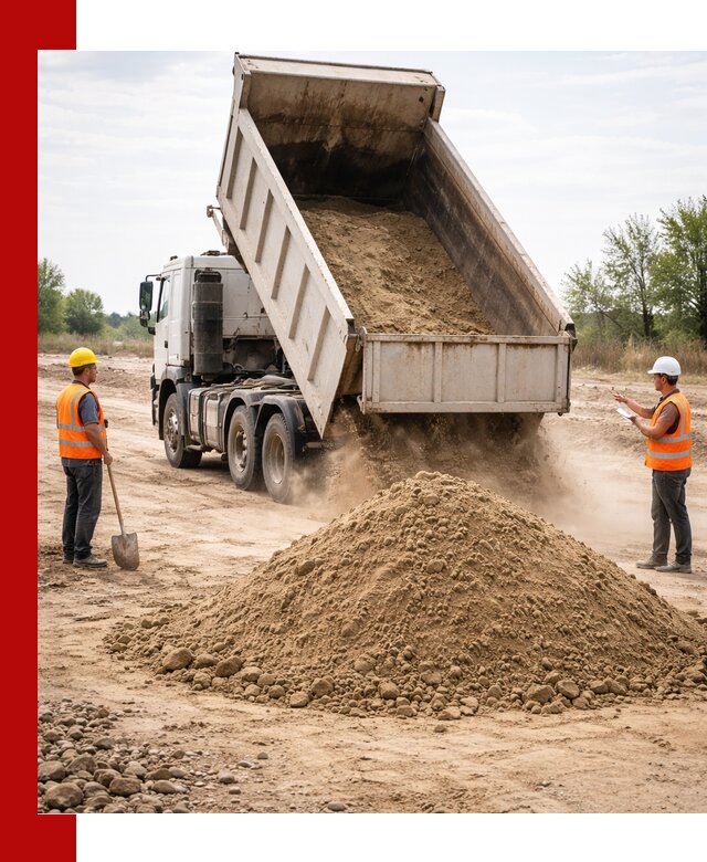 Доставка самосвалом 15 кубов в Сочи за город и по городу