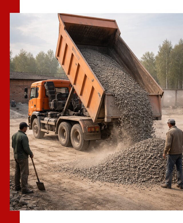 Доставка самосвалом 20 м3 в Сочи быстро и надежно