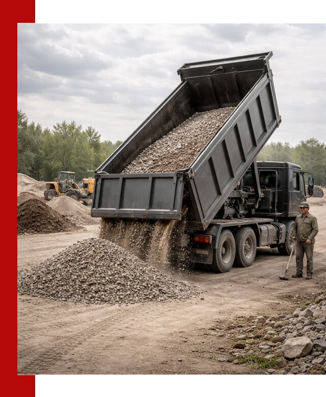 Доставка самосвалом 30 м3 по выгодным ценам в Сочи